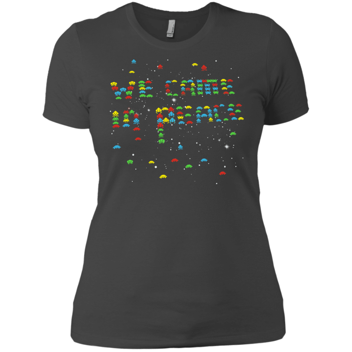 T-Shirts Heavy Metal / X-Small We came in peace Women's Premium T-Shirt