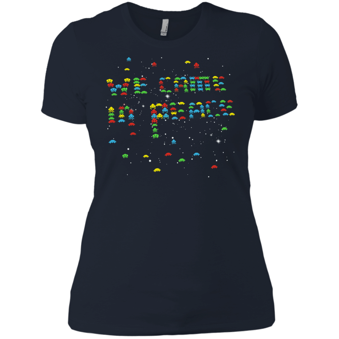 T-Shirts Midnight Navy / X-Small We came in peace Women's Premium T-Shirt
