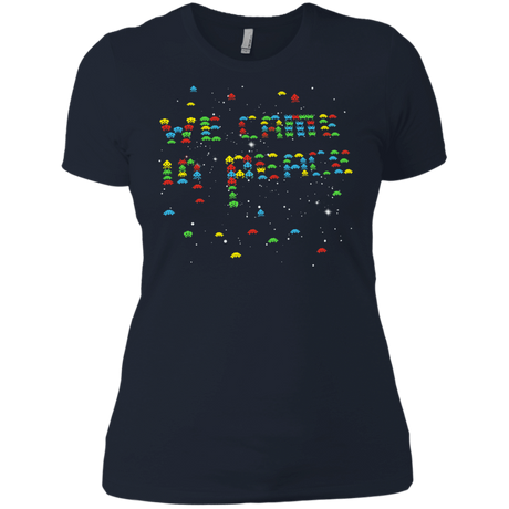 T-Shirts Midnight Navy / X-Small We came in peace Women's Premium T-Shirt