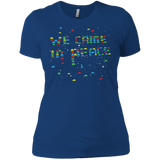 T-Shirts Royal / X-Small We came in peace Women's Premium T-Shirt
