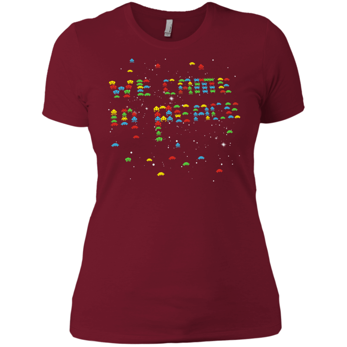T-Shirts Scarlet / X-Small We came in peace Women's Premium T-Shirt