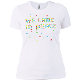 T-Shirts White / X-Small We came in peace Women's Premium T-Shirt