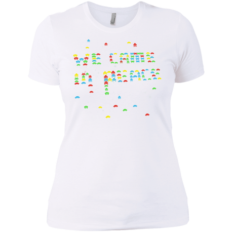 T-Shirts White / X-Small We came in peace Women's Premium T-Shirt
