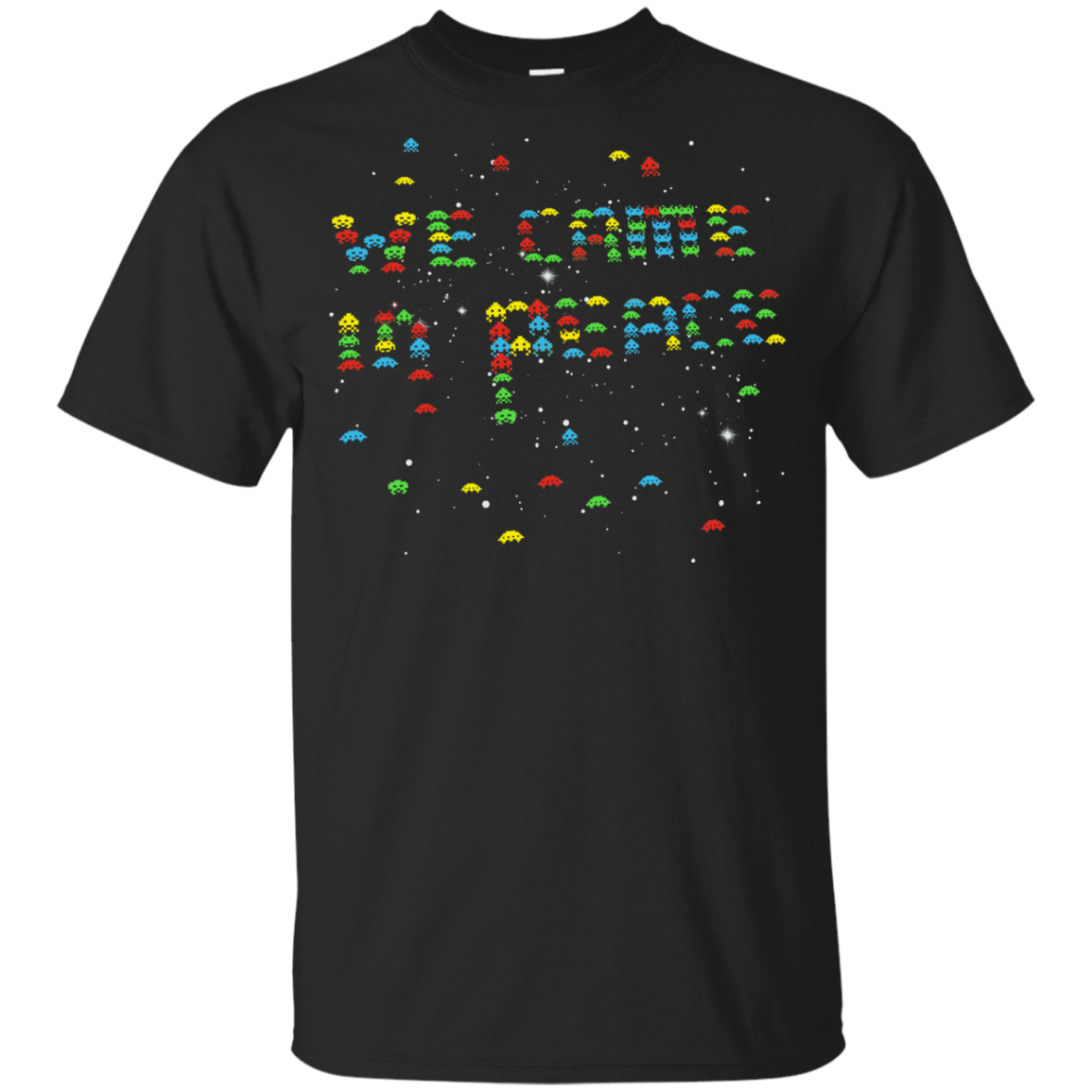 T-Shirts Black / YXS We came in peace Youth T-Shirt