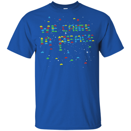 T-Shirts Royal / YXS We came in peace Youth T-Shirt