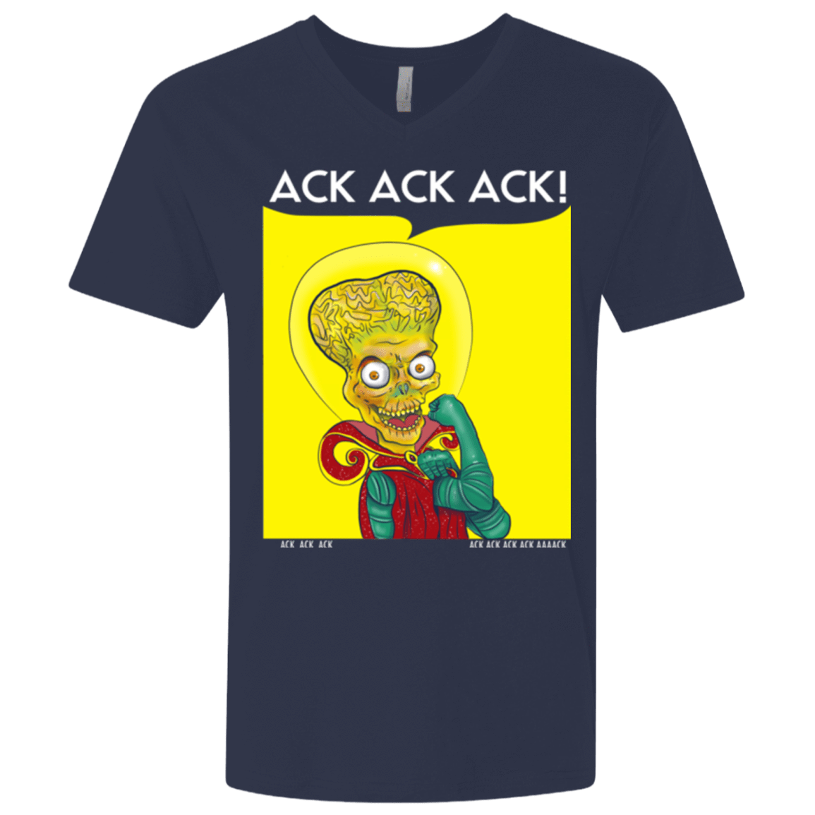 T-Shirts Midnight Navy / X-Small We Can Ack Ack Ack Men's Premium V-Neck