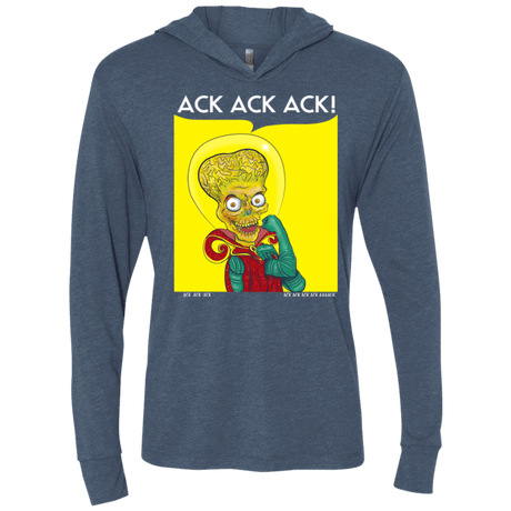 T-Shirts Indigo / X-Small We Can Ack Ack Ack Triblend Long Sleeve Hoodie Tee