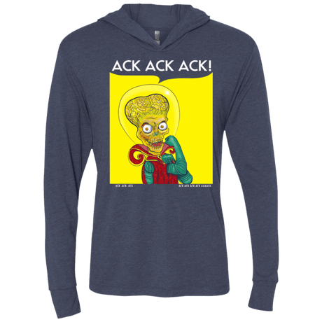 T-Shirts Vintage Navy / X-Small We Can Ack Ack Ack Triblend Long Sleeve Hoodie Tee