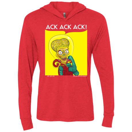 T-Shirts Vintage Red / X-Small We Can Ack Ack Ack Triblend Long Sleeve Hoodie Tee