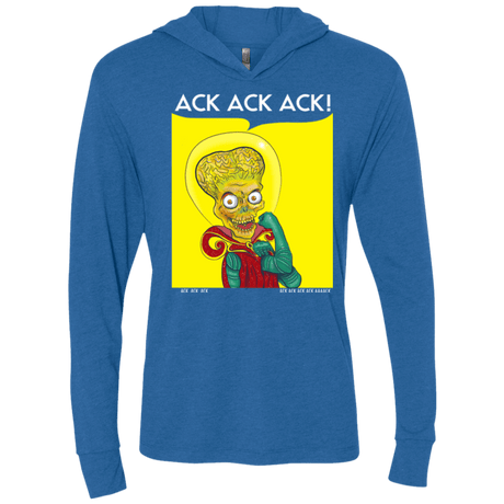 T-Shirts Vintage Royal / X-Small We Can Ack Ack Ack Triblend Long Sleeve Hoodie Tee