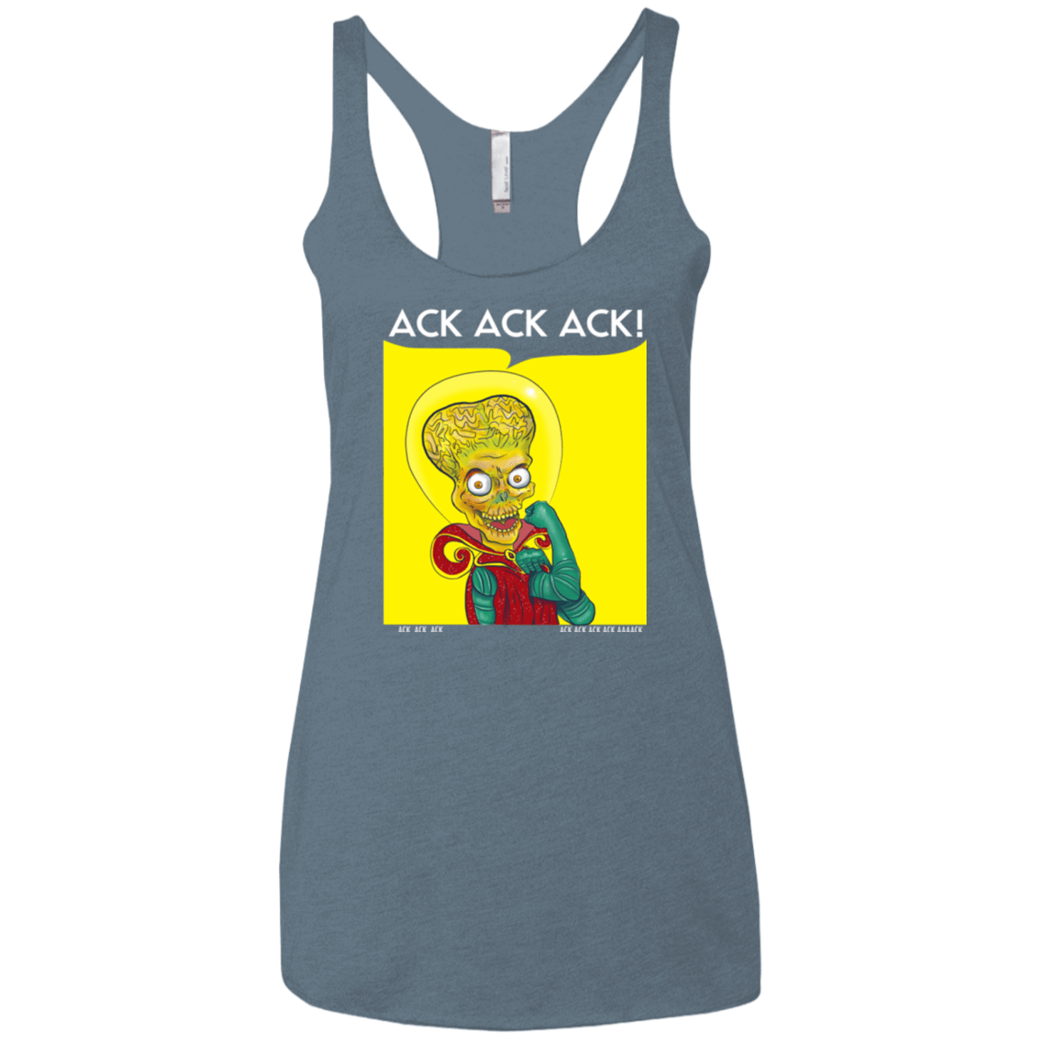 T-Shirts Indigo / X-Small We Can Ack Ack Ack Women's Triblend Racerback Tank