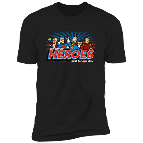 T-Shirts Black / X-Small We Can Be Heroes Men's Premium T-Shirt