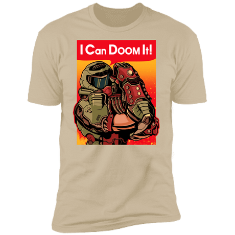 T-Shirts Sand / S We Can Doom It Men's Premium T-Shirt
