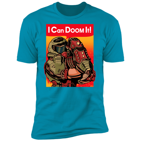 T-Shirts Turquoise / S We Can Doom It Men's Premium T-Shirt