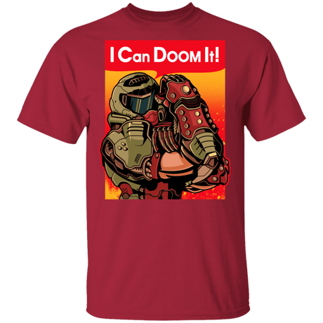 T-Shirts Cardinal / S We Can Doom It T-Shirt
