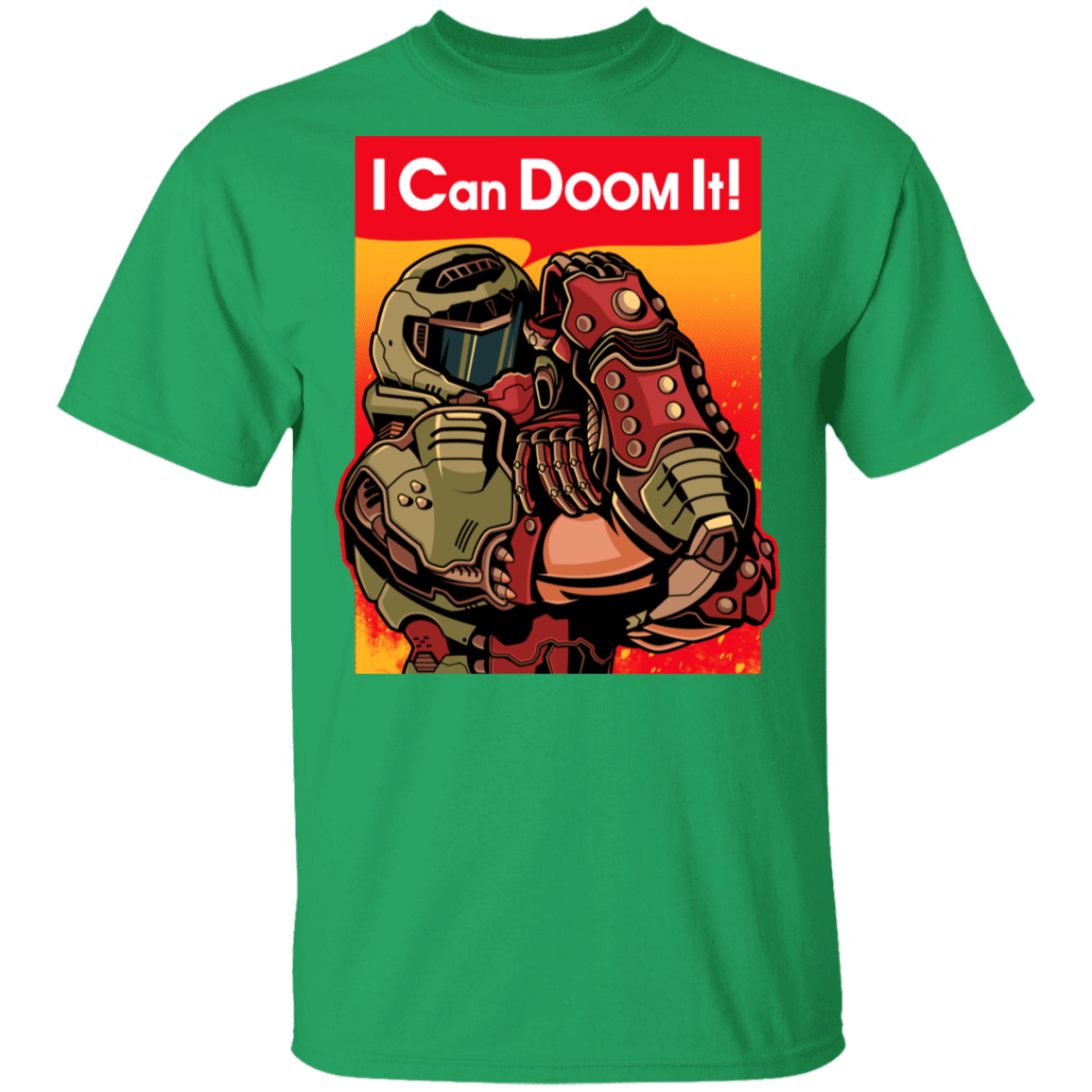 T-Shirts Irish Green / S We Can Doom It T-Shirt