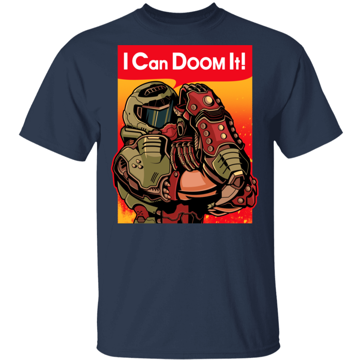 T-Shirts Navy / S We Can Doom It T-Shirt