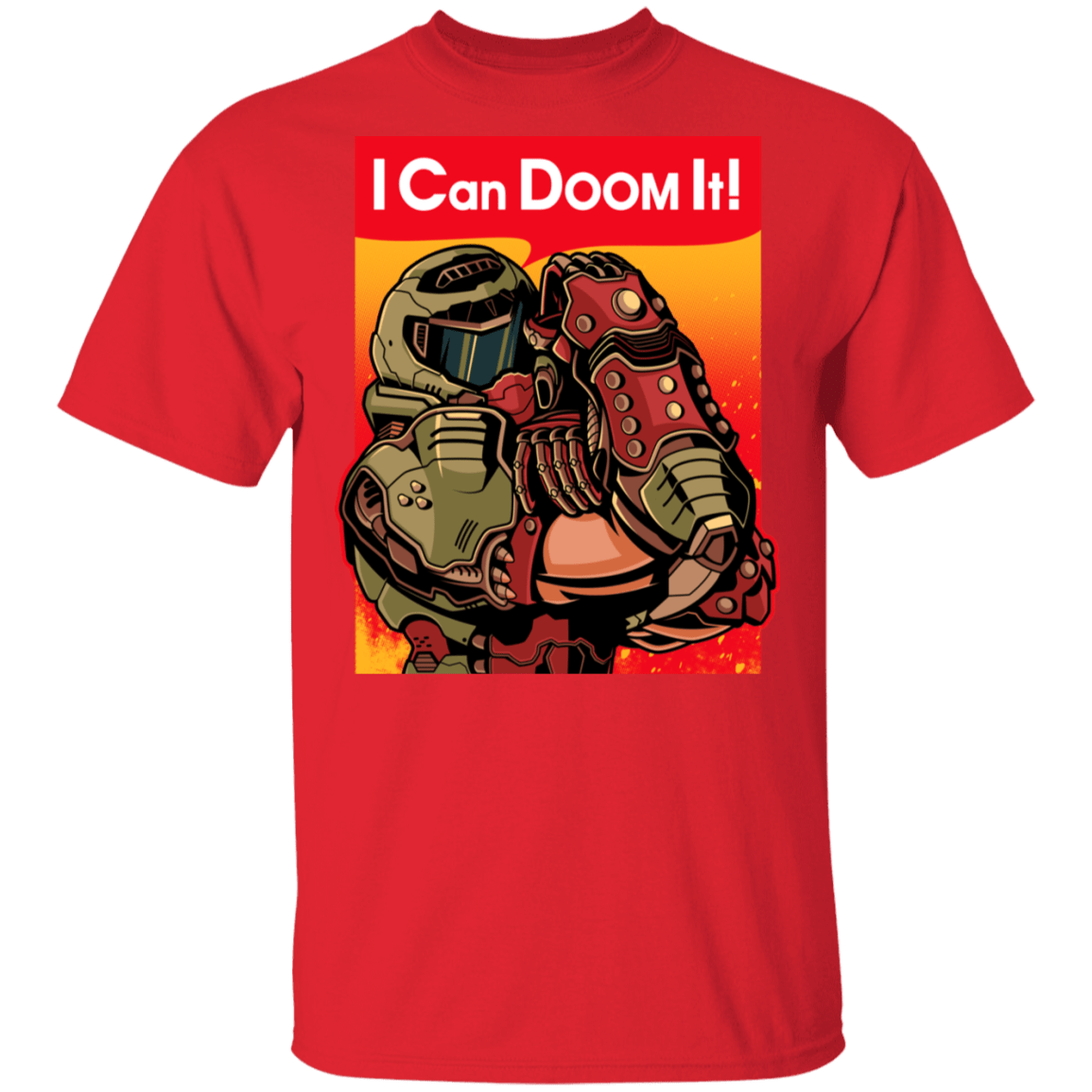 T-Shirts Red / S We Can Doom It T-Shirt
