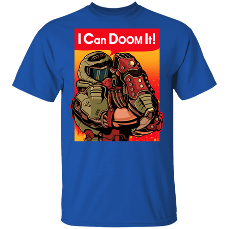 T-Shirts Royal / S We Can Doom It T-Shirt