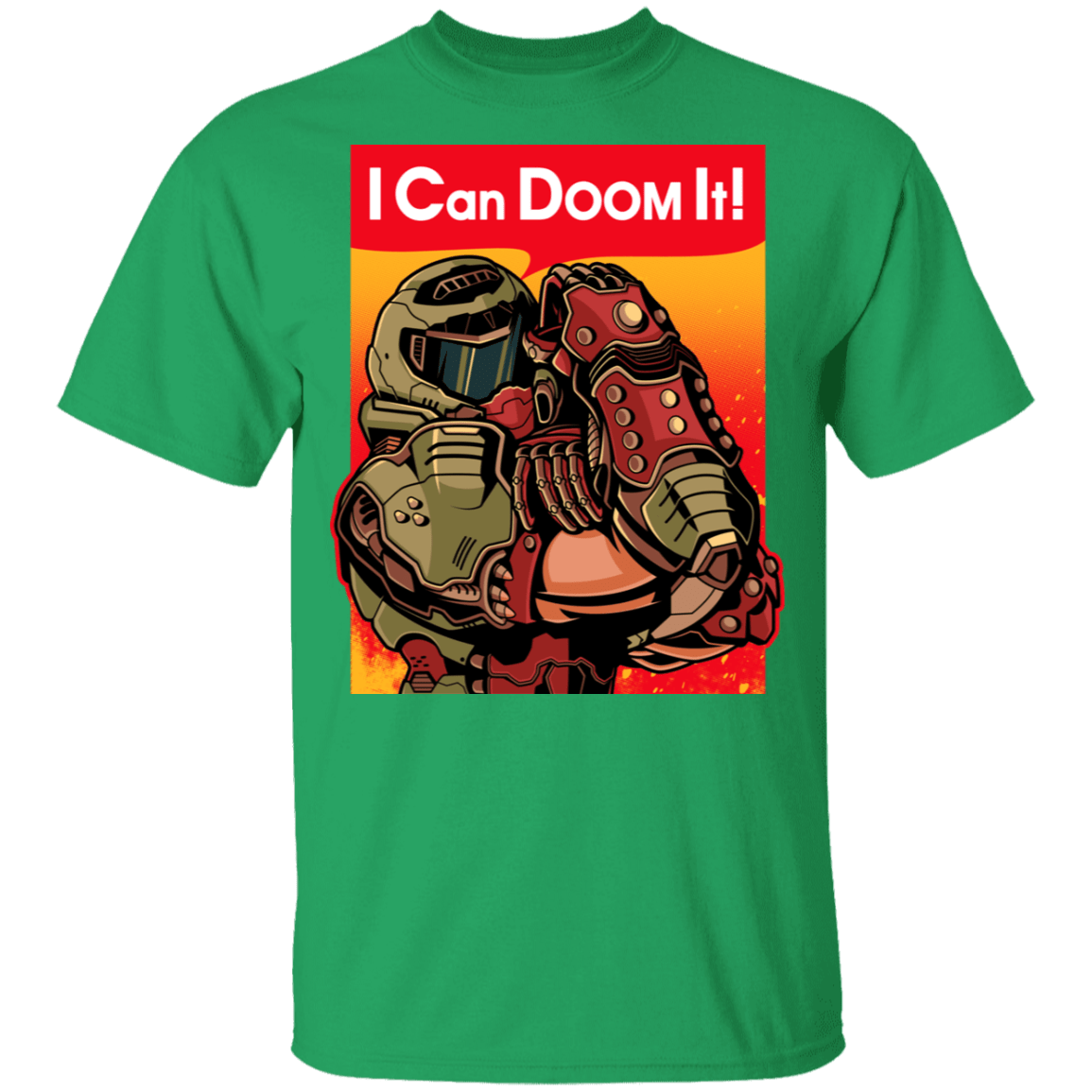T-Shirts Irish Green / YXS We Can Doom It Youth T-Shirt