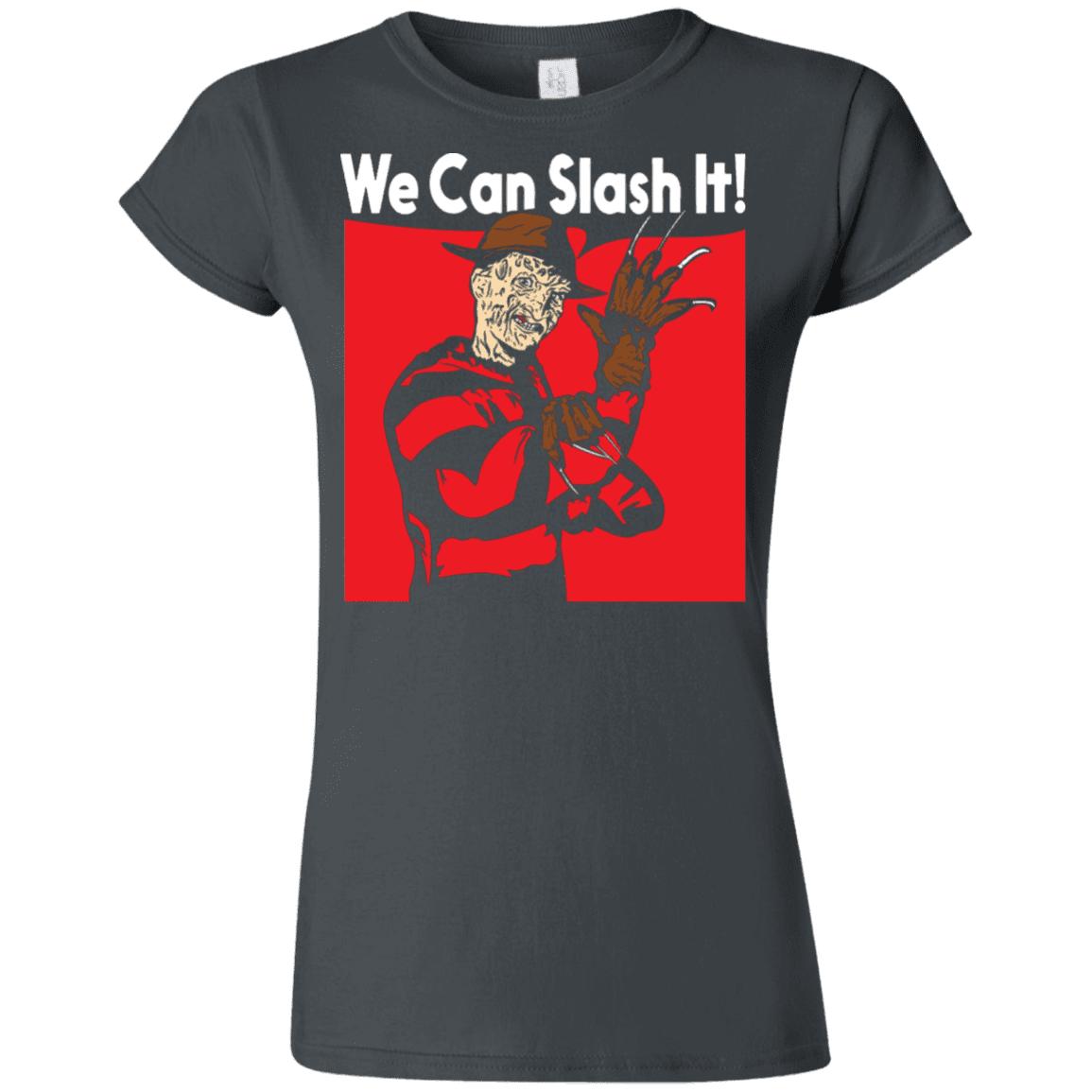 T-Shirts Charcoal / S We Can Slash It! Junior Slimmer-Fit T-Shirt