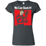 T-Shirts Charcoal / S We Can Slash It! Junior Slimmer-Fit T-Shirt