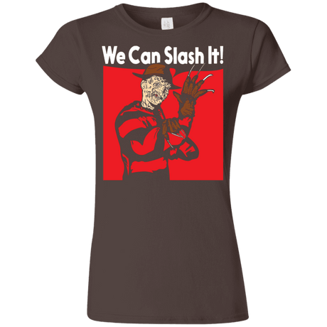 T-Shirts Dark Chocolate / S We Can Slash It! Junior Slimmer-Fit T-Shirt