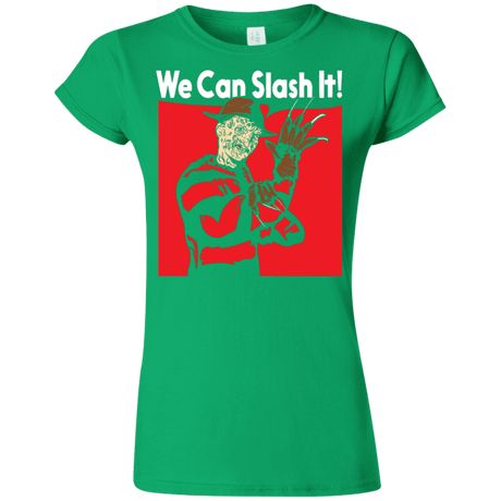 T-Shirts Irish Green / S We Can Slash It! Junior Slimmer-Fit T-Shirt