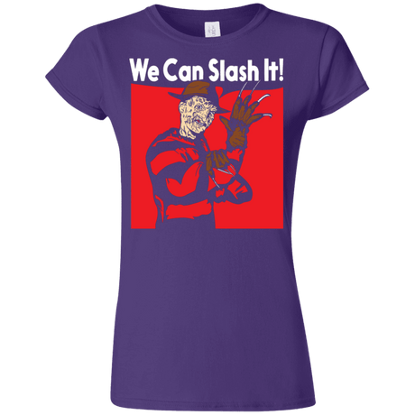 T-Shirts Purple / S We Can Slash It! Junior Slimmer-Fit T-Shirt