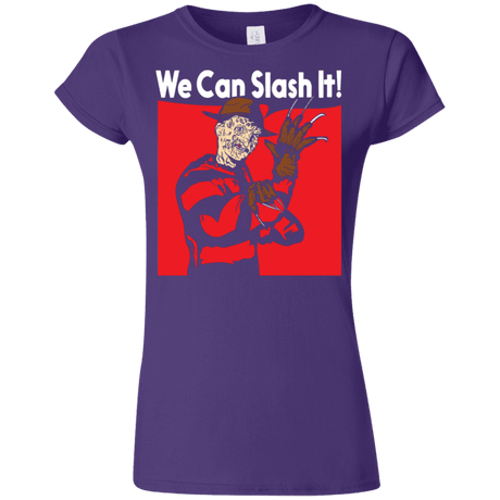 T-Shirts Purple / S We Can Slash It! Junior Slimmer-Fit T-Shirt