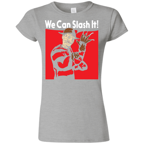 T-Shirts Sport Grey / S We Can Slash It! Junior Slimmer-Fit T-Shirt