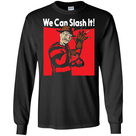 T-Shirts Black / S We Can Slash It! Men's Long Sleeve T-Shirt