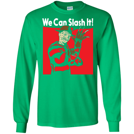 T-Shirts Irish Green / S We Can Slash It! Men's Long Sleeve T-Shirt