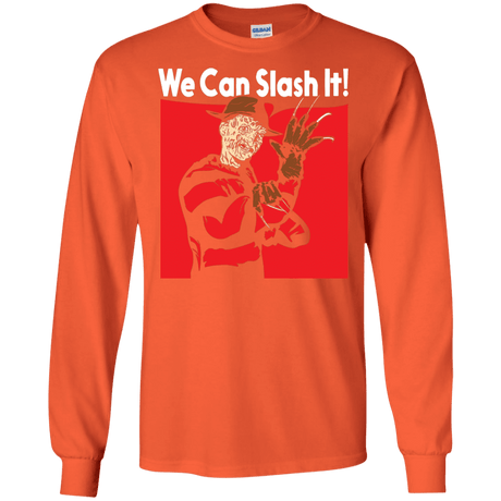 T-Shirts Orange / S We Can Slash It! Men's Long Sleeve T-Shirt