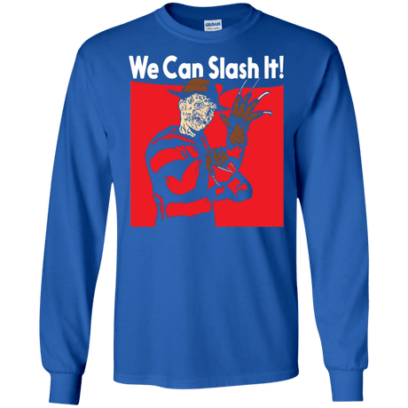 T-Shirts Royal / S We Can Slash It! Men's Long Sleeve T-Shirt