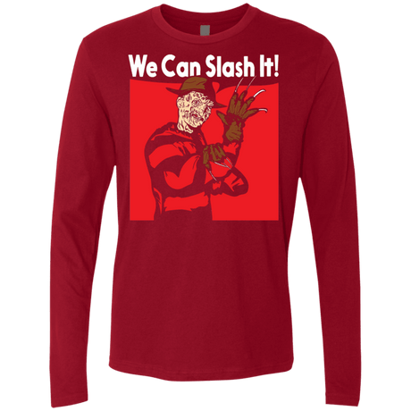 T-Shirts Cardinal / S We Can Slash It! Men's Premium Long Sleeve