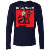 T-Shirts Midnight Navy / S We Can Slash It! Men's Premium Long Sleeve