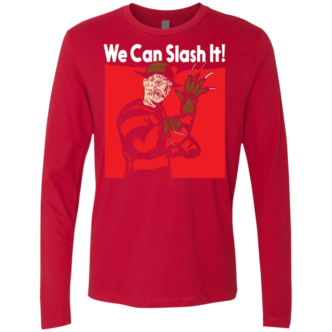 T-Shirts Red / S We Can Slash It! Men's Premium Long Sleeve