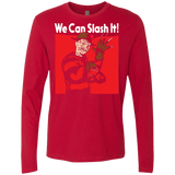 T-Shirts Red / S We Can Slash It! Men's Premium Long Sleeve