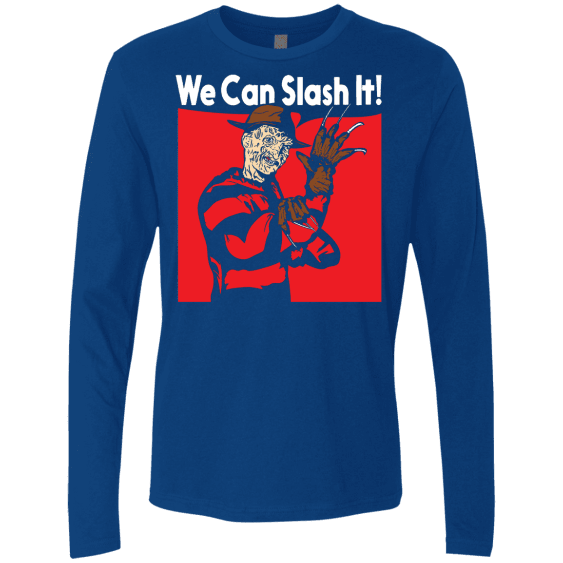 T-Shirts Royal / S We Can Slash It! Men's Premium Long Sleeve