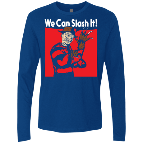 T-Shirts Royal / S We Can Slash It! Men's Premium Long Sleeve