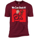 T-Shirts Cardinal / X-Small We Can Slash It! Men's Premium T-Shirt