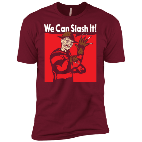 T-Shirts Cardinal / X-Small We Can Slash It! Men's Premium T-Shirt