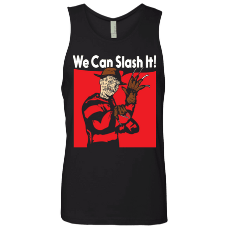 T-Shirts Black / S We Can Slash It! Men's Premium Tank Top