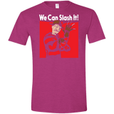 T-Shirts Antique Heliconia / S We Can Slash It! Men's Semi-Fitted Softstyle