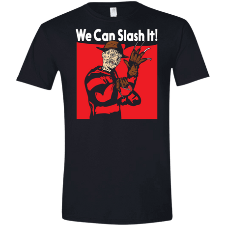 T-Shirts Black / X-Small We Can Slash It! Men's Semi-Fitted Softstyle