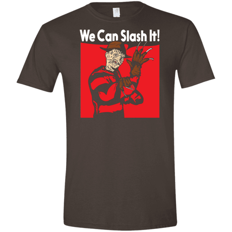 T-Shirts Dark Chocolate / S We Can Slash It! Men's Semi-Fitted Softstyle