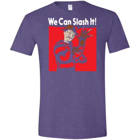 T-Shirts Heather Purple / S We Can Slash It! Men's Semi-Fitted Softstyle