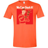 T-Shirts Orange / S We Can Slash It! Men's Semi-Fitted Softstyle