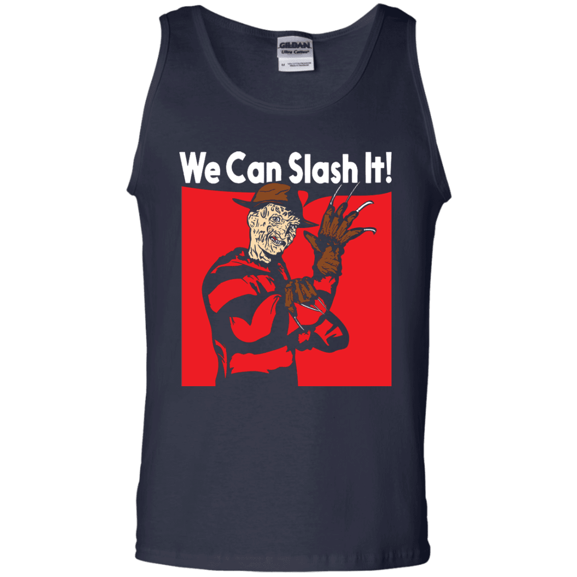 T-Shirts Navy / S We Can Slash It! Men's Tank Top